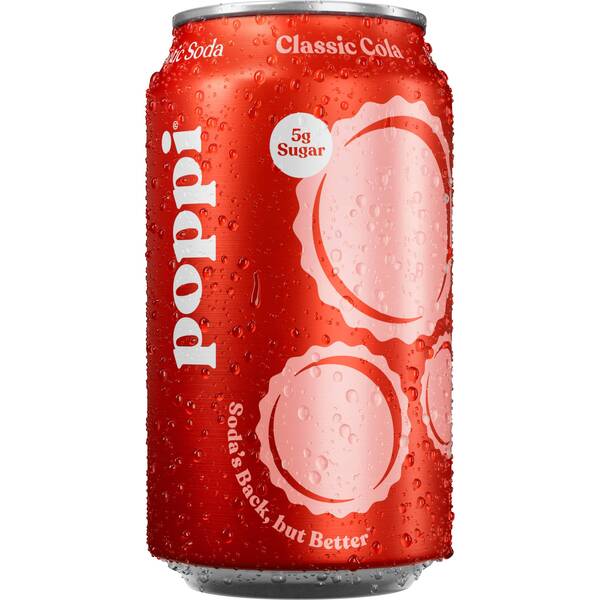 POPPI CLASSIC COLA CAN 12/ 12OZ