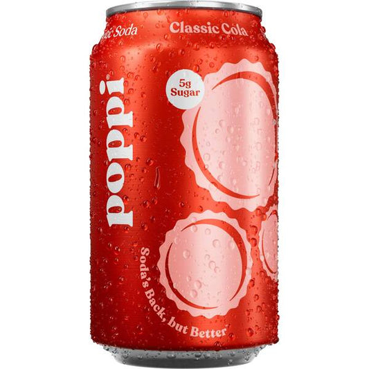 POPPI CLASSIC COLA CAN 12/ 12OZ