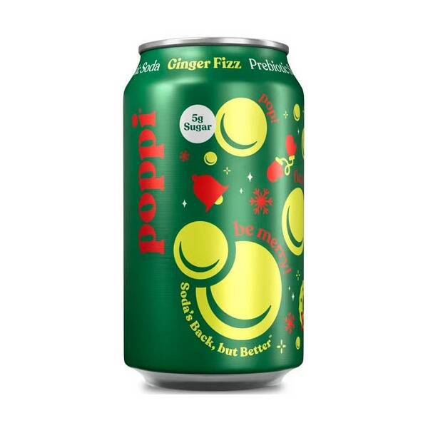 POPPI GINGER LIME CAN FIZZ - 12/ 12OZ