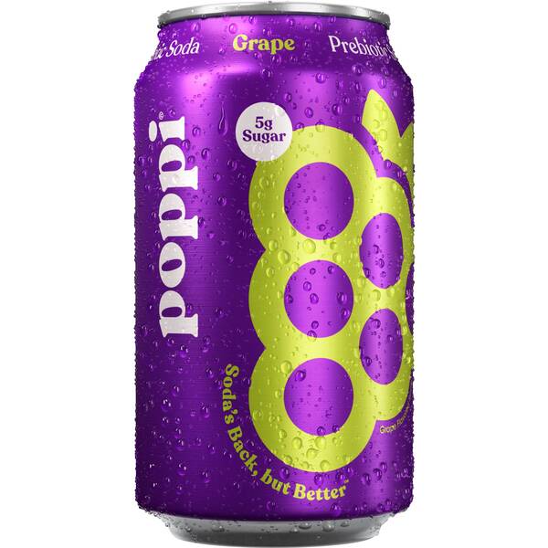 POPPI GRAPE CAN 12/ 12OZ