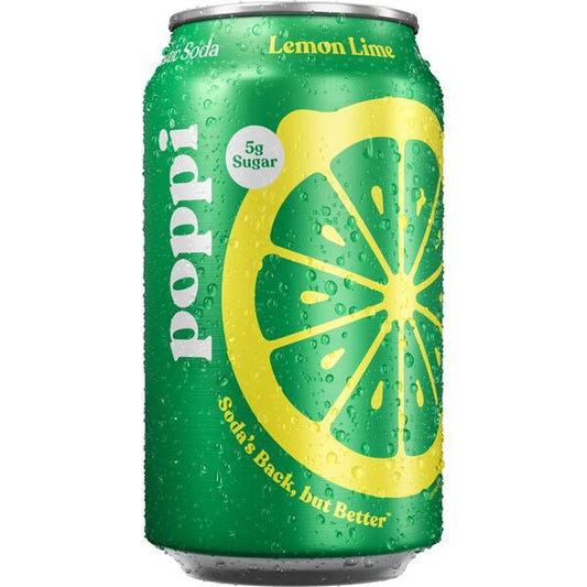 POPPI LEMON LIME CAN 12/ 12OZ