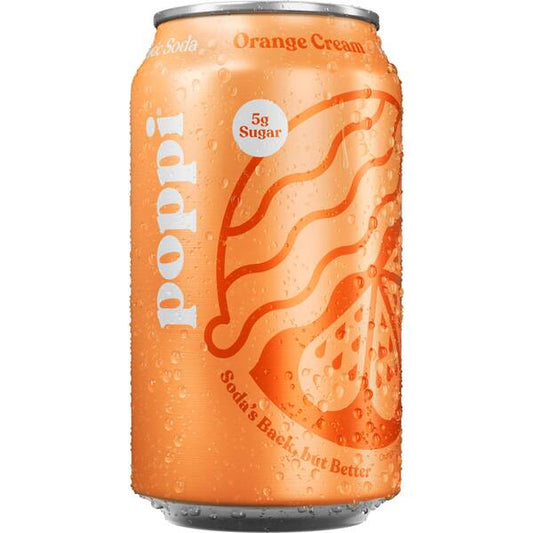POPPI ORANGE CREAM CAN 12/ 12OZ