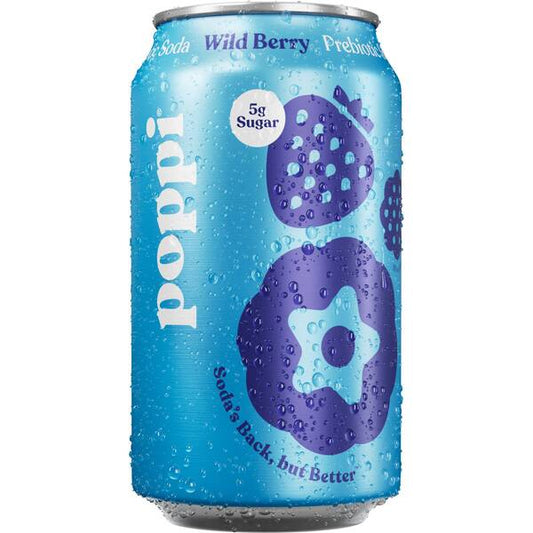 POPPI WILD BERRY CAN 12/ 12OZ