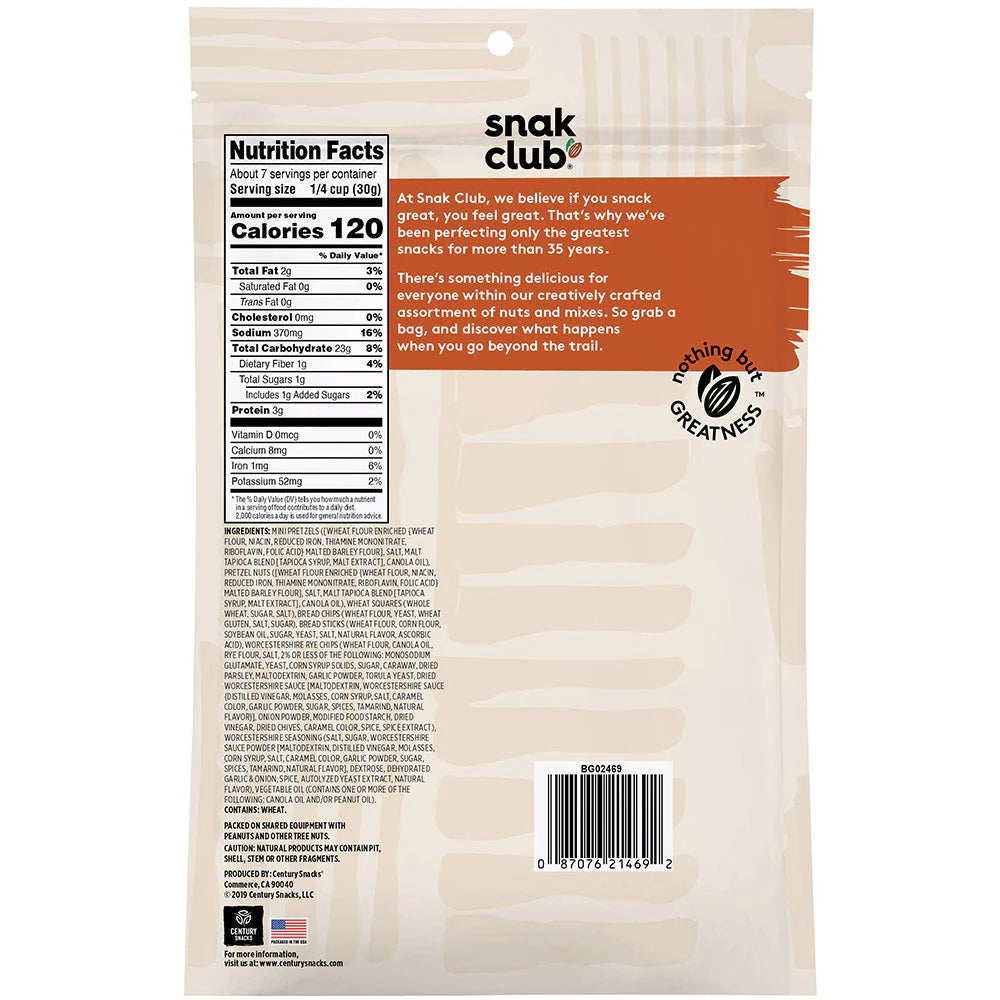 SNAK CLUB - SC-RS-TRADITIONAL MIX  7OZ /6