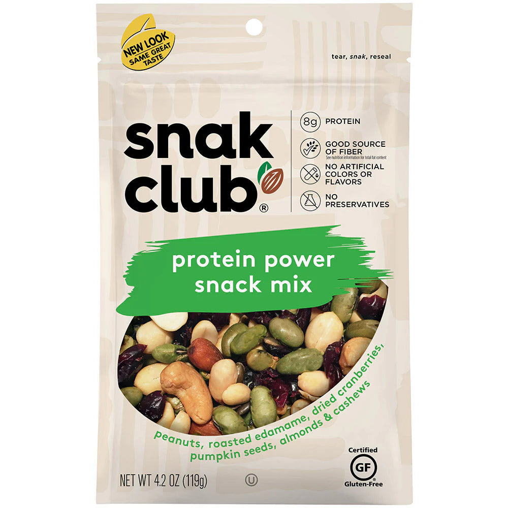 SNAK CLUB - SC-RS-POWER PROTEIN MIX 4.2OZ /6
