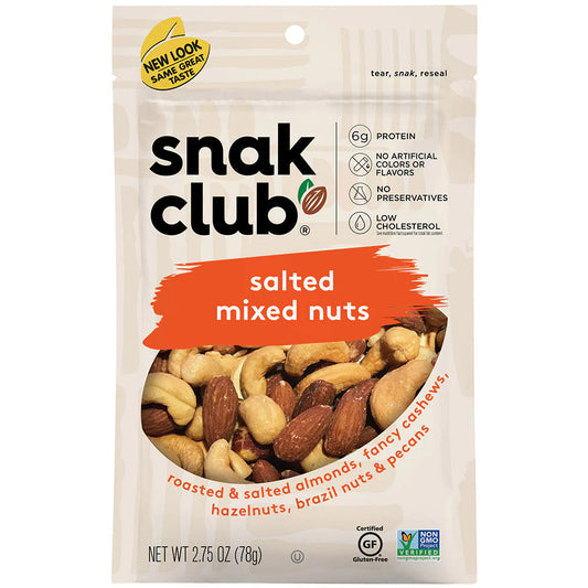 SNAK CLUB - SC-RS-R/S MIXED NUTS 2.75OZ /6