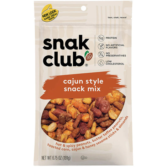 SNAK CLUB - SC-RS-CAJUN SAVORY MIX  6.75OZ /6