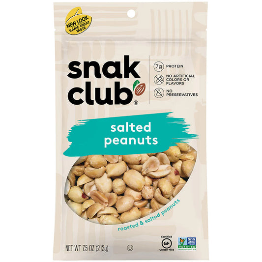 SNAK CLUB - SC-RS-R/S PEANUTS 7.5OZ /6
