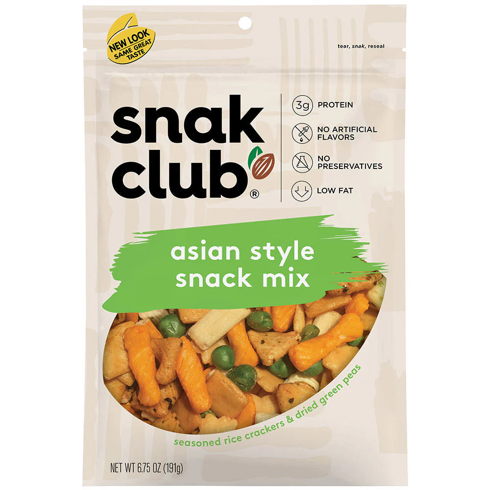 SNAK CLUB - SC-RS-ASIAN STYLE SNACK MIX 6.75OZ /6
