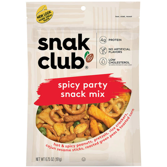SNAK CLUB - SC-RS-SPICY PARTY MIX 6.75OZ /6