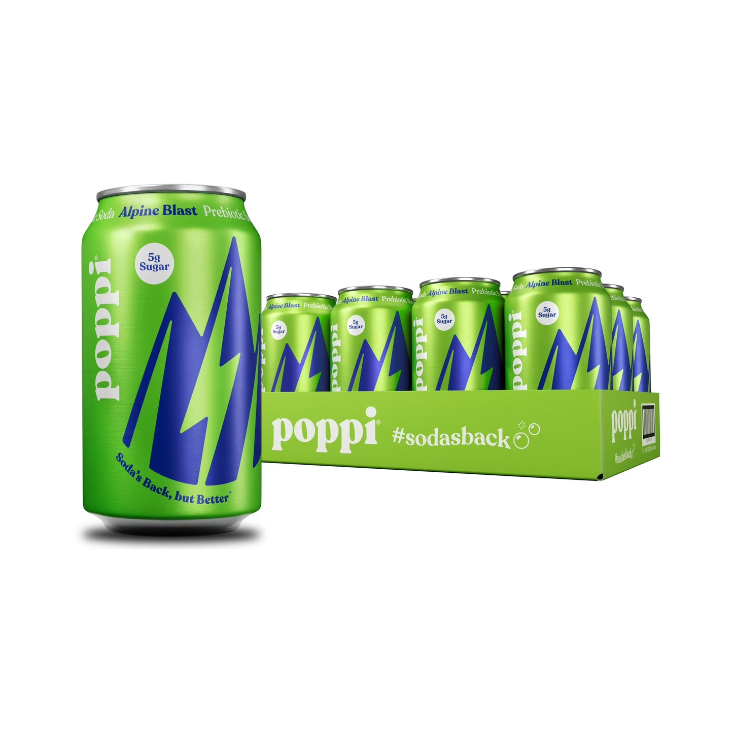 POPPI ALPINE BLAST CAN 12/ 12OZ
