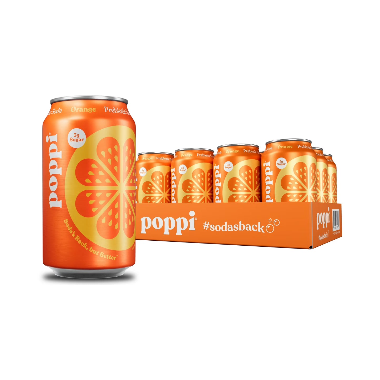 POPPI ORANGE CAN 12/ 12OZ