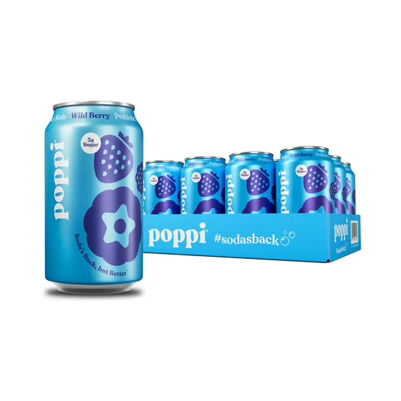 POPPI WILD BERRY CAN 12/ 12OZ