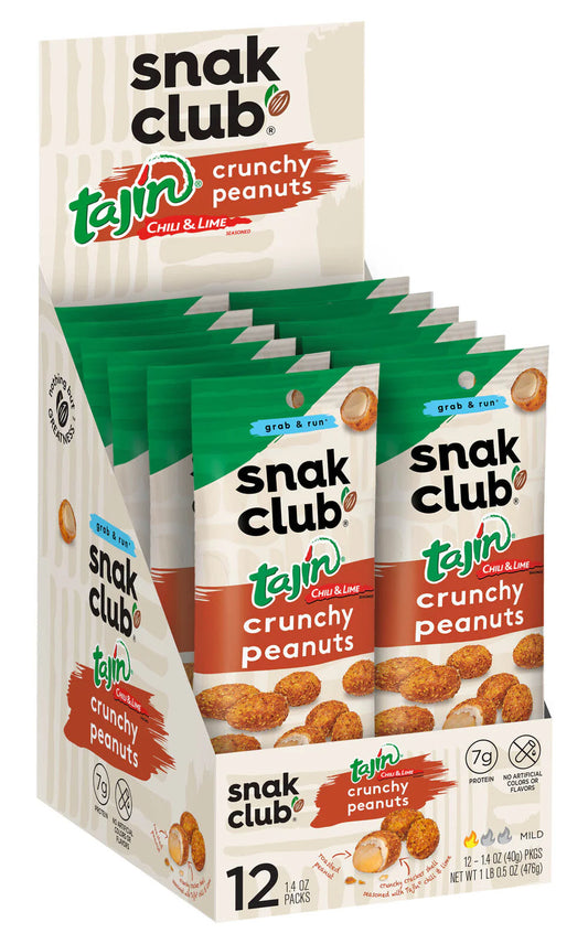 SNAK CLUB - SC-GR-TAJIN CRUNCHY PEANUTS 1.4oz/12/144