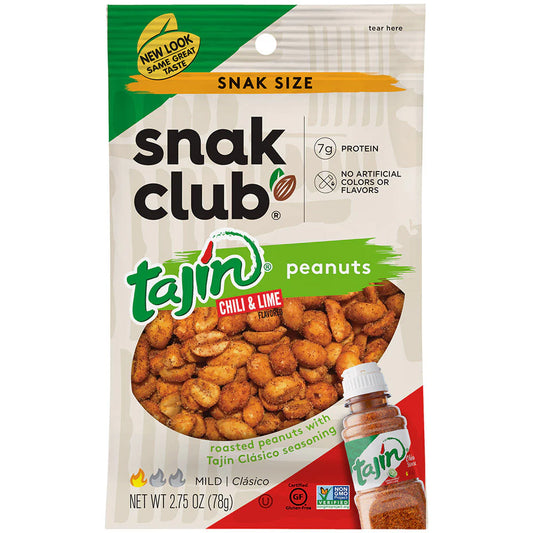 SNAK CLUB - SC-SS-TAJIN CLASICO PEANUTS 2.75oz/12