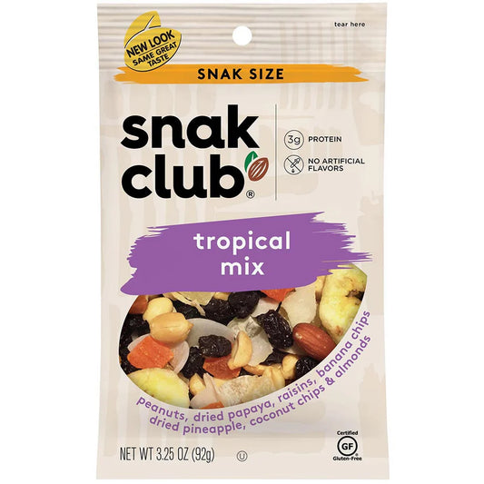 SNAK CLUB - SC-SS-TROPICAL MIX 3.25oz/12