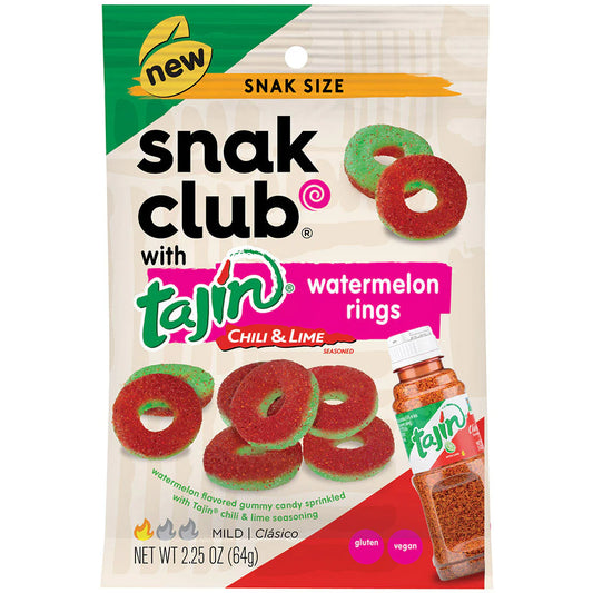 SNAK CLUB - SC-SS-TAJIN WATERMELON RINGS 2.25oz/12