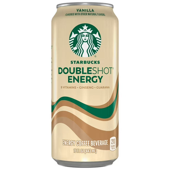 STARBUCKS -  DBLSHT VANILLA - 15OZ