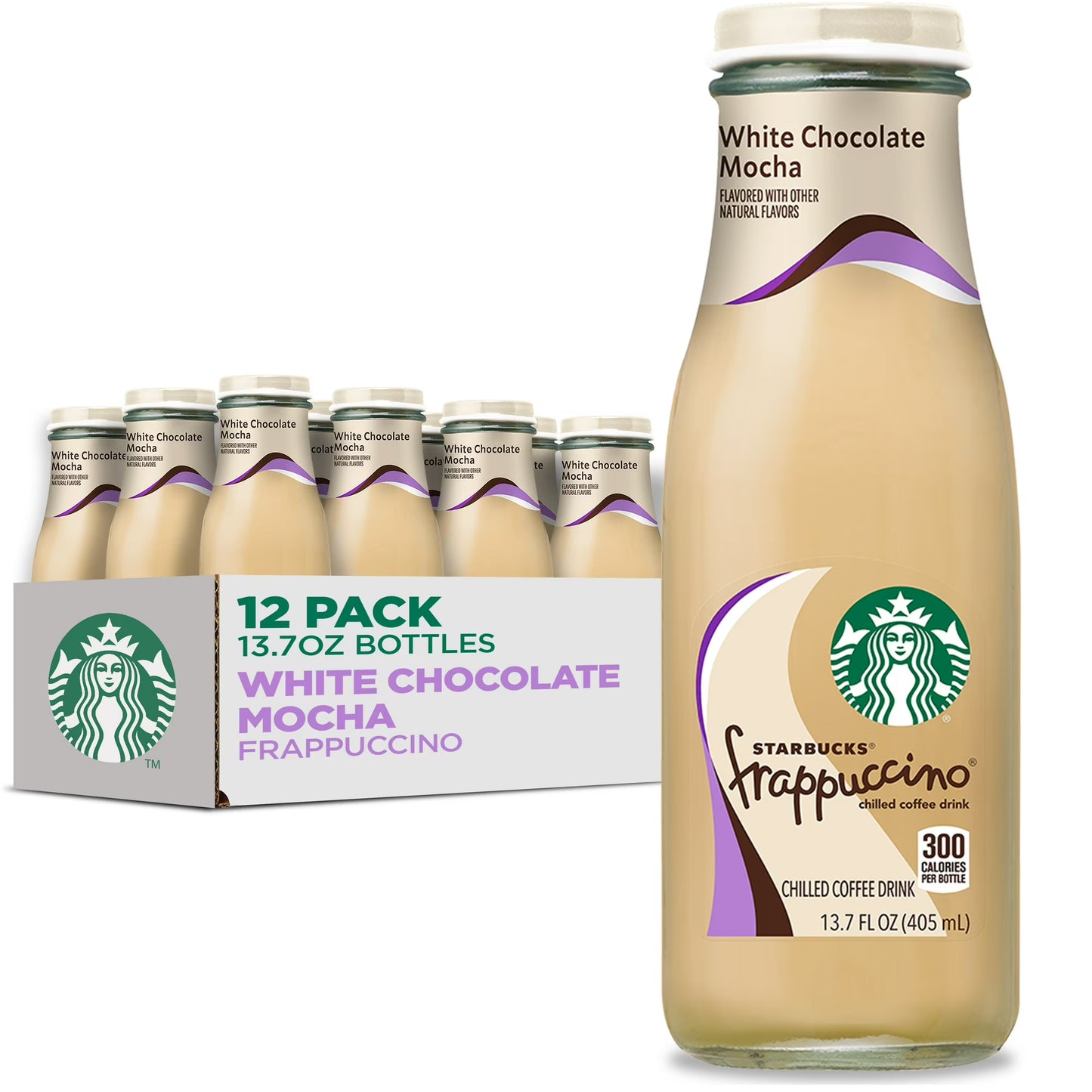 STARBUCKS - WHITE CHOCOLATE MOCHA - 13.7OZ