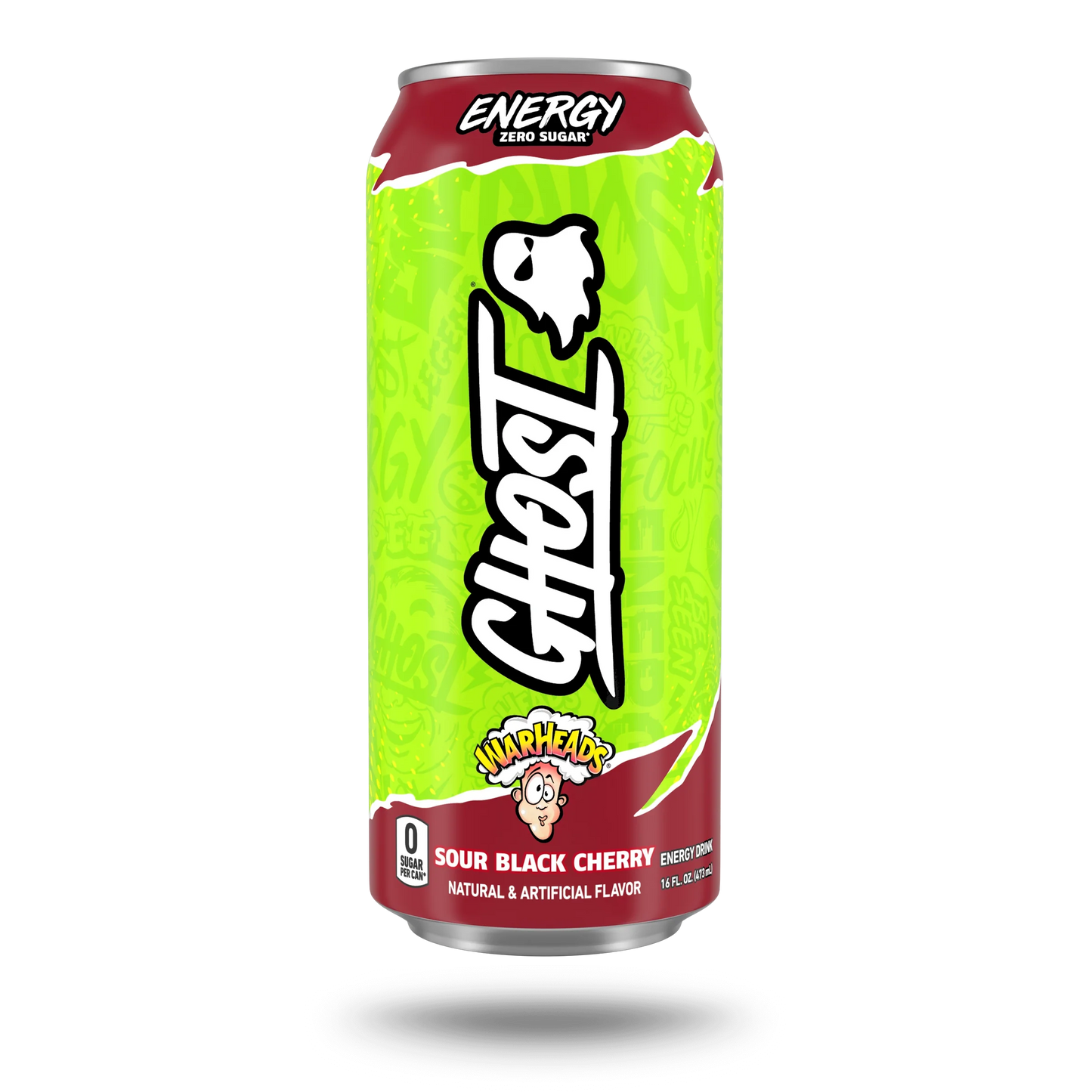 GHOST ENERGY - SOUR BLACK CHERRY -16FLOZ