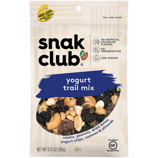 SNAK CLUB - SC-RS-YOGURT NUT MIX  6.75OZ /6