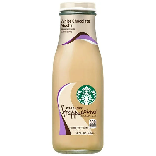 STARBUCKS - WHITE CHOCOLATE MOCHA - 13.7OZ
