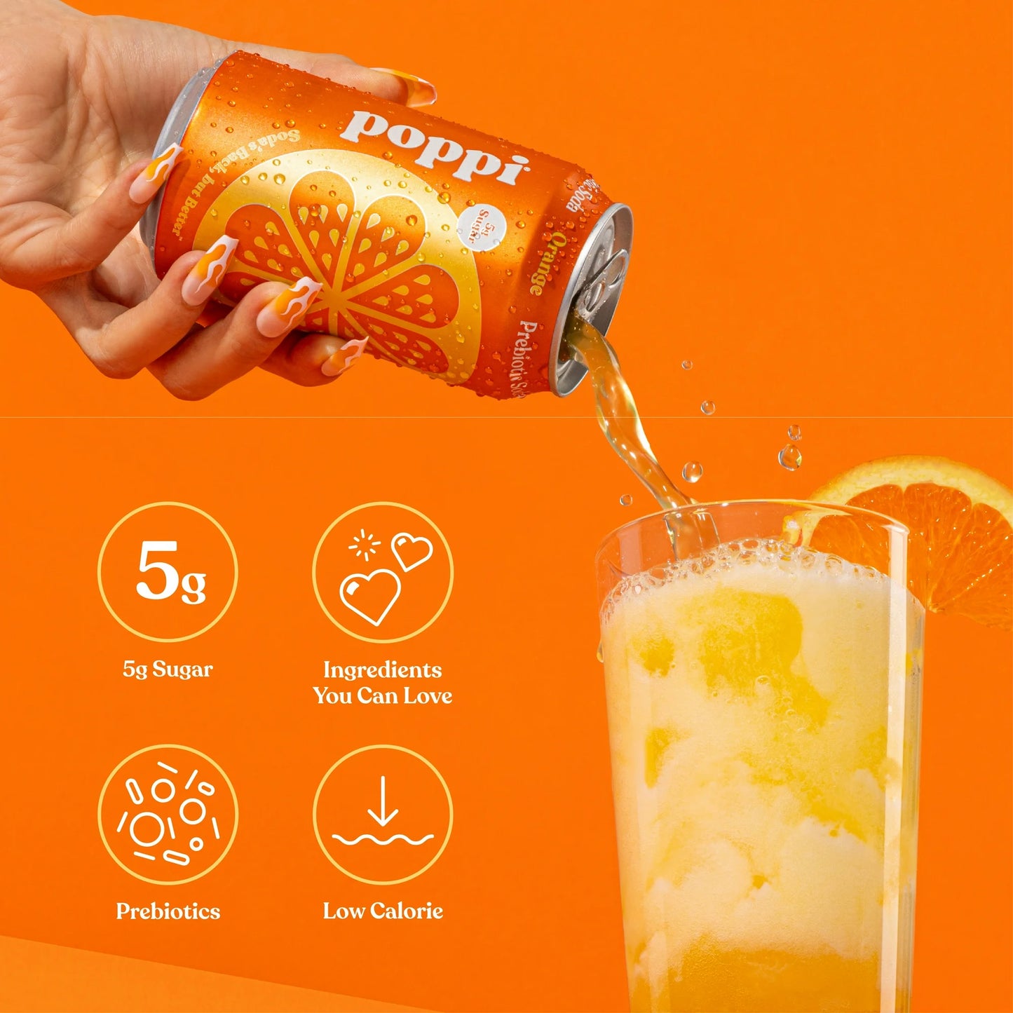 POPPI ORANGE CAN 12/ 12OZ
