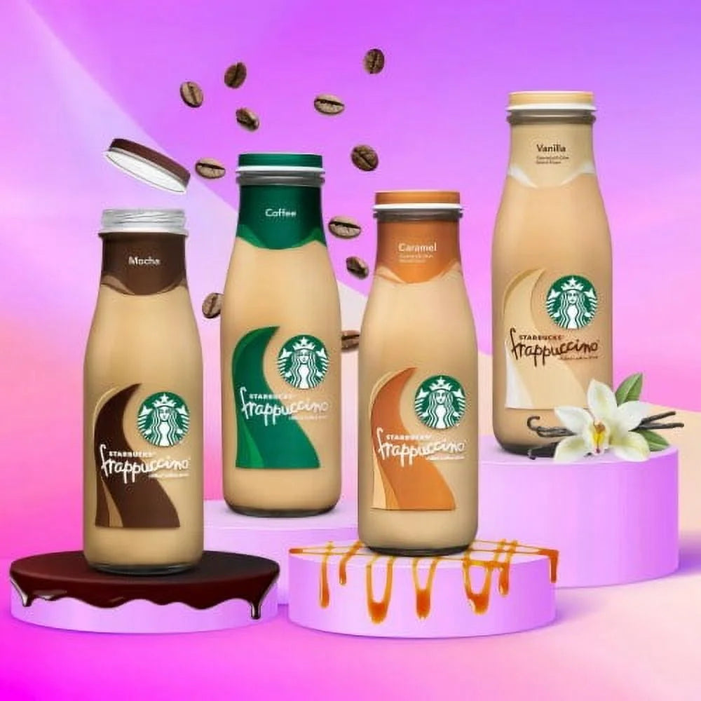 STARBUCKS -  CARAMEL FRAPP - 9.5OZ 4PK