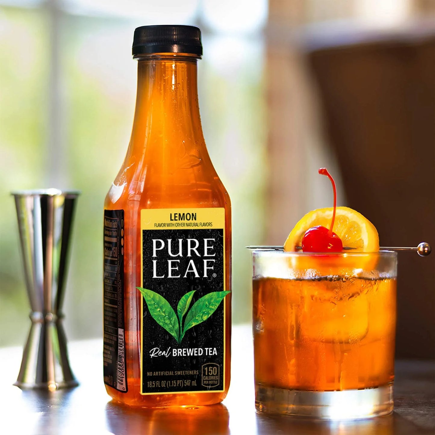 PURE LEAF - LEMON TEA - 18.5OZ -12PK