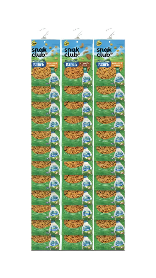 SNAK CLUB - SC-CS-RS-HIDDEN VALLEY RANCH DUO(24 CORN/12CRUNCH)