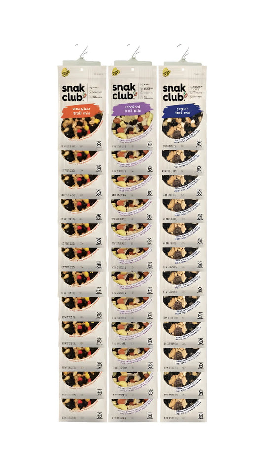 SNAK CLUB - SC-CS-RS-BOB TRAIL MIXES-36 BAGS